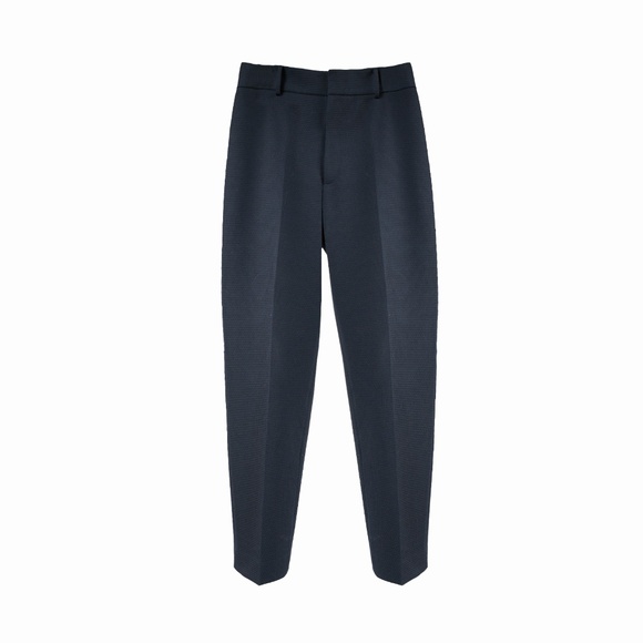 CLUB MONACO Deep Navy Textured Dress Pants - Picture 1 of 9